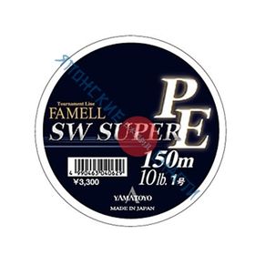 Плетеный шнур Yamatoyo FAMELL SW SUPER PE DARK GREEN #0.4-100М, ЗЕЛЕНЫЙ