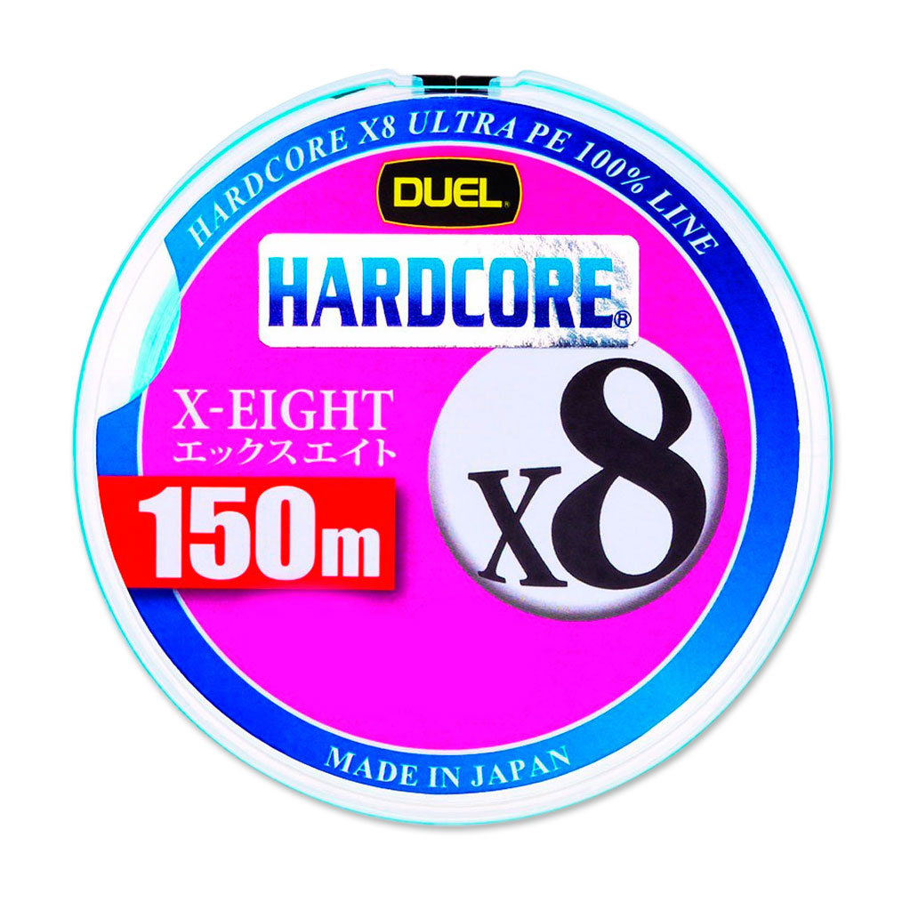 Леска плетеная Duel PE Hardcore X8