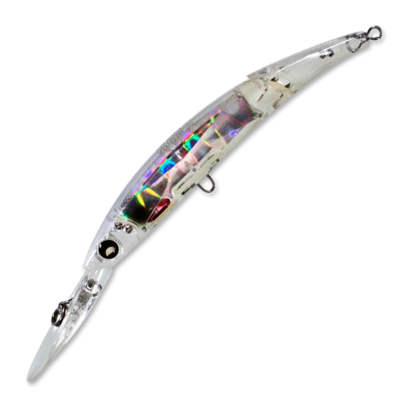 Воблер Yo-Zuri Crystal 3D Minnow DD Jointed F1052 (26г) HGSH