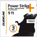 Подлесок Guideline Power Strike+ Trout Leader 3-Pack