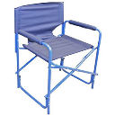 Кресло складное Следопыт синий (сталь 25мм)