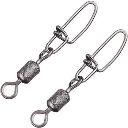 Вертлюжок с застёжкой UG Rolling Swivel With Crosslock Snap
