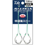 Крючок Daiwa Saltiga Light Assist Hook Twin SS Deep Slow (упаковка)