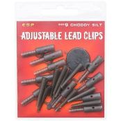 Клипсы для грузил E-S-P Adjustable Lead Clips - 10шт.