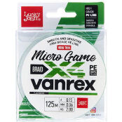Леска плетеная Lucky John Vanrex Micro Game х4 Braid