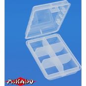 Коробочка рыболовная Mikado ABM 002 (9.7x6.6x2.5 см.)