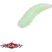 Опарыш силиконовый Mikado Trout Campione (чеснок) 1.5 см
