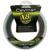 Леска плетеная Okuma Ceymar X8