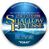 Леска плетеная Toray Sea Bass PE Shallow Finesse