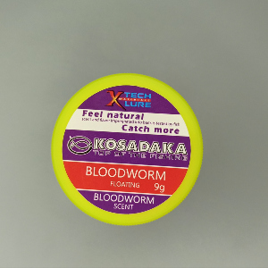 Обзор силиконового плавающего мотыля Kosadaka Bloodworm