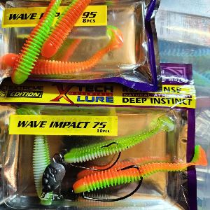 Отличный виброхвост Wave Impact от Kosadaka. Обзор