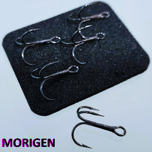 Обзор крючков Morigen Treble Hook XB-120. Неприметные японцы