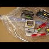 Анбоксинг очередной посылки от Fmagazin Черная Пятница 2018. Подсак KOSADAKA, воблеры Yo-Zuri, Tsuri