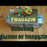 Распаковка посылки  с воблерами и оснасткой с Fmagazin.ru