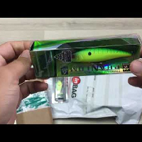 Распаковка посылки с воблером Daiwa Crank US 3061F по заказу Fmagazin