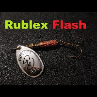 Видеообзор блесны-вертушки Rublex Flash по заказу Fmagazin