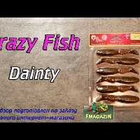 Видеообзор Crazy Fish Dainty 3,3 по заказу Fmagazin