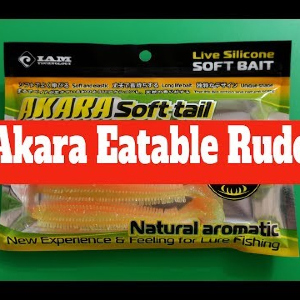 Видеообзор силиконовой приманки Akara Eatable Rude по заказу Fmagazin