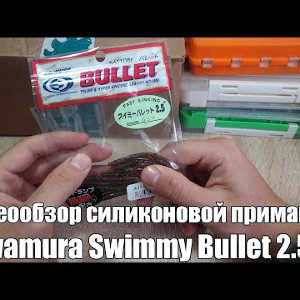 Видеообзор силиконовой приманки Sawamura Swimmy Bullet 2.5 по заказу с Fmagazin