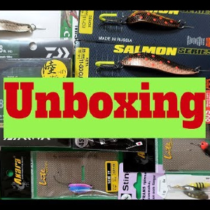 Unboxing посылки с приманками и леской из магазина Fmagazin