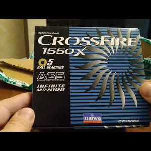 Распаковка посылки из Fmagazin с катушкой Daiwa Crossfire 1550X rear и другими т
