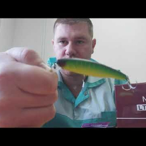 Распаковка посылки от Fmagazin с воблером Jackall Smashminnow, и крючками.