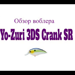 Видеообзор воблера Yo-Zuri 3DS Crank SR по заказу Fmagazin