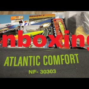 Unboxing посылки c ковриком Norfin и приманками от интернет магазина Fmagazin