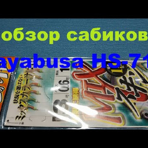 Видеообзор сабиков Hayabusa HS-712 по заказу Fmagazin