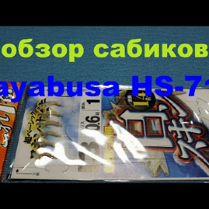 Видеообзор сабиков Hayabusa HS-711 по заказу Fmagazin