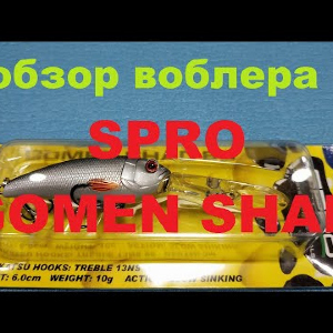 Видеообзор глубоководного воблера SPRO GOMEN SHAD по заказу Fmagazin