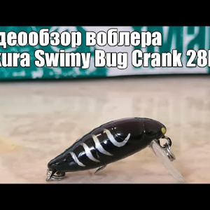 Видеообзор воблера Sakura Swimy Bug Crank 28F с Fmagazin