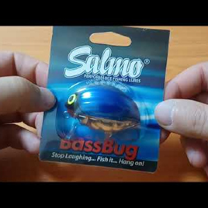 Unboxing воблера Salmo BASS BUG по заказу Fmagazin