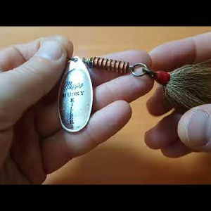 Видеообзор блесны Mepps Musky Killer по заказу Fmagazin
