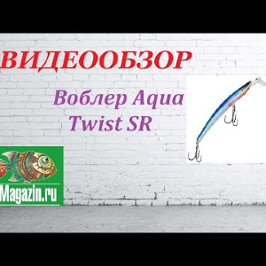 Видеообзор Воблера Aqua Twist SR по заказу Fmagazin.