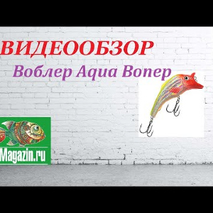 Видеообзор Воблера Aqua Вопер по заказу Fmagazin.