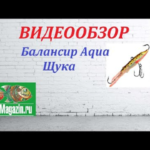 Видеообзор Балансира Aqua Щука по заказу Fmagazin.