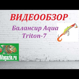 Видеообзор Балансира Aqua Triton-7 по заказу Fmagazin.