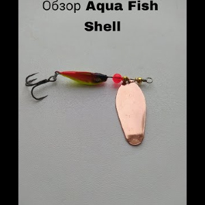 Обзор блесны Aqua Fish Shell по заказу Fmagazin