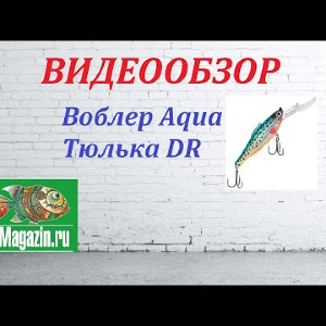Видеообзор Воблера Aqua Тюлька DR по заказу Fmagazin.