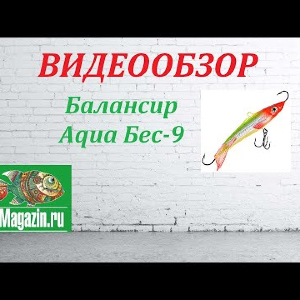 Видеообзор Балансира Aqua Бес-9 по заказу Fmagazin.
