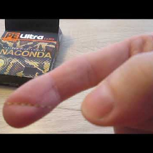 Видеообзор плетеной лески Aqua PE Ultra Anaconda по заказу Fmagazin.