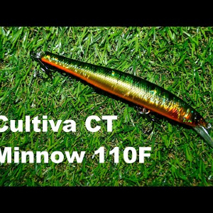 Обзор воблера Cultiva CT Minnow 110F по заказу Fmagazin