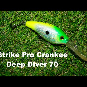 Обзор воблера Strike Pro Crankee Deep Diver 70 по заказу Fmagazin