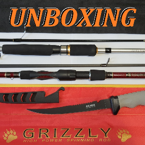 Unboxing посылки со спиннингами и ножом Akara Predator по заказу Fmagazin.