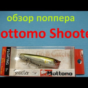 Видеообзор поппера Mottomo Shooter по заказу Fmagazin