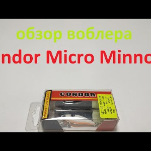 Видеообзор воблера Condor Micro Minnow 464038 по заказу Fmagazin