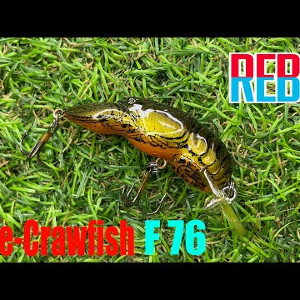 Обзор воблера Rebel Wee-Crawfish F76 по заказу Fmagazin
