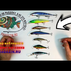 Готовимся к лету, обзор воблеров с интернет магазина fmagazin