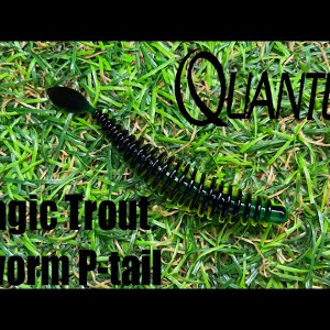 Обзор силиконовой приманки Quantum Magic Trout T-worm P-tail по заказу Fmagazin